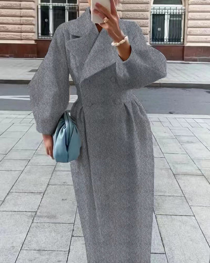 Woolen Outwear Long Outwear