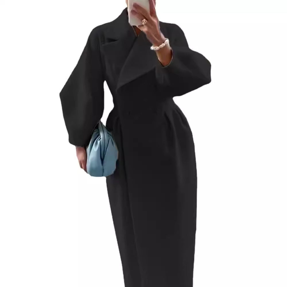Woolen Outwear Long Outwear