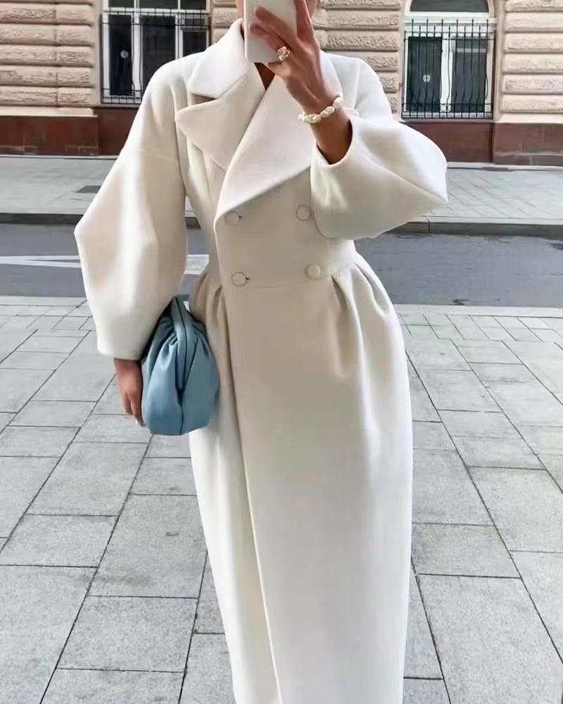 Woolen Outwear Long Outwear