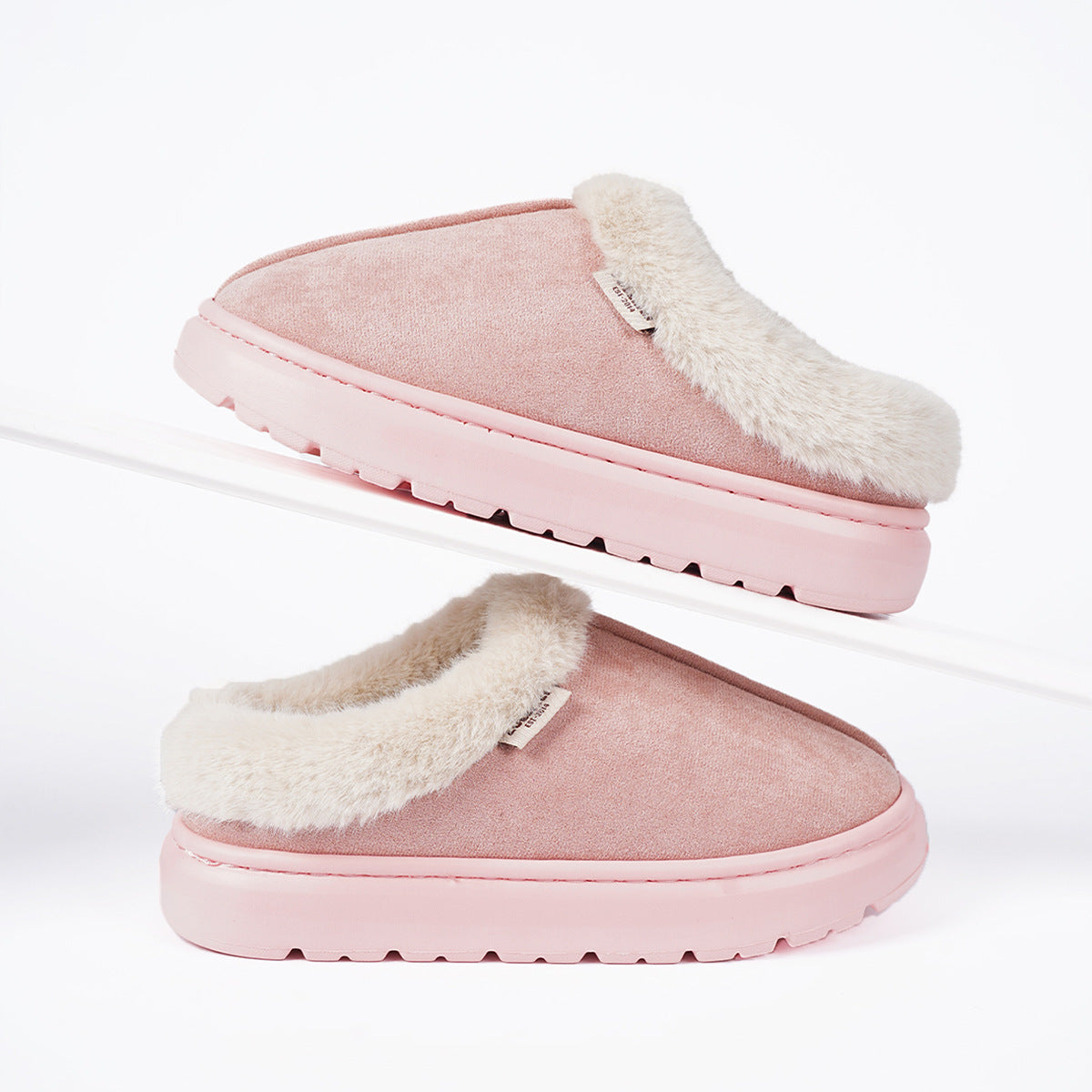 Woolen Plush Anti-Slip Slippers