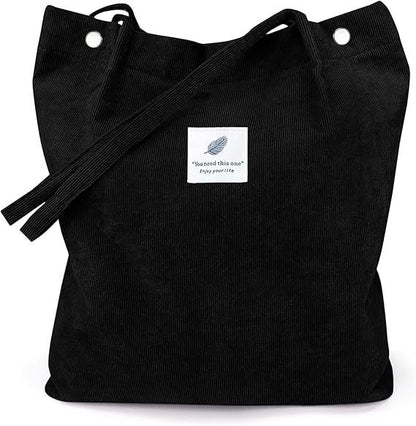 Woolen twill shoulder bag