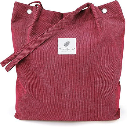 Woolen twill shoulder bag