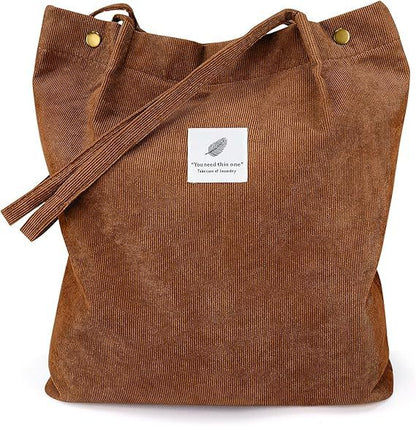 Woolen twill shoulder bag