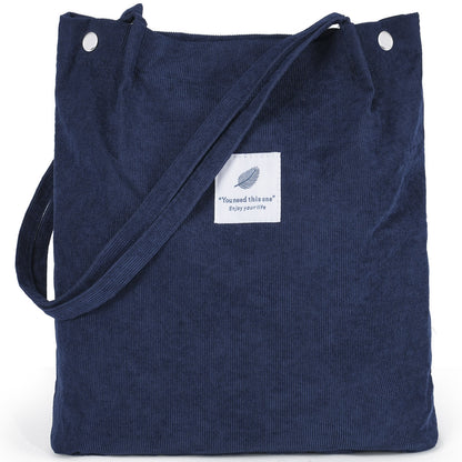 Woolen twill shoulder bag