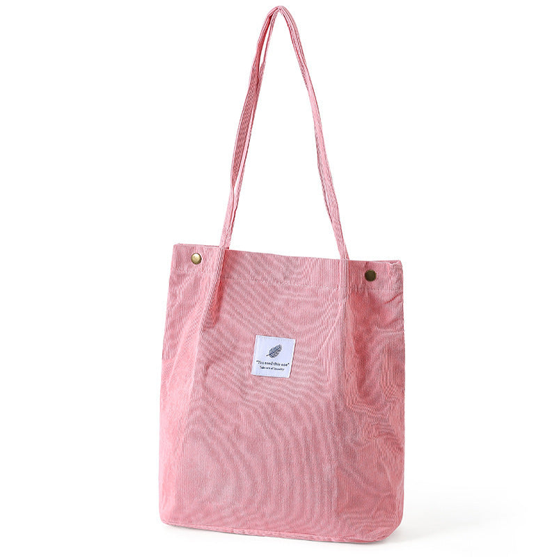 Woolen twill shoulder bag