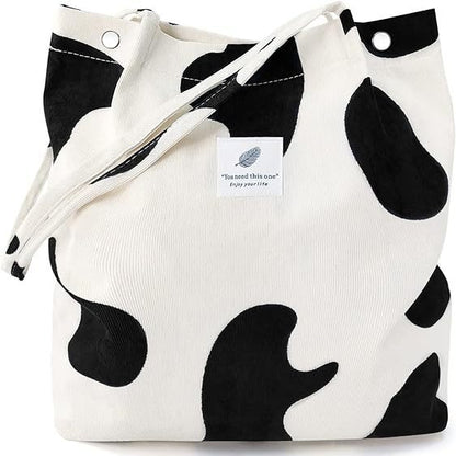 Woolen twill shoulder bag