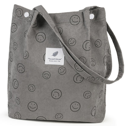 Woolen twill shoulder bag