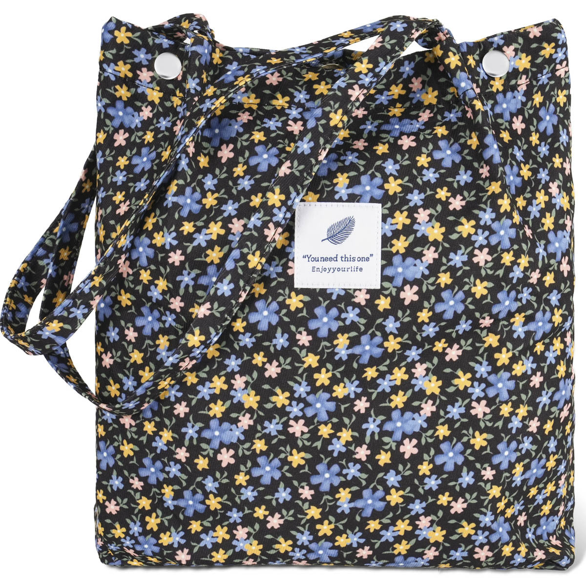 Woolen twill shoulder bag