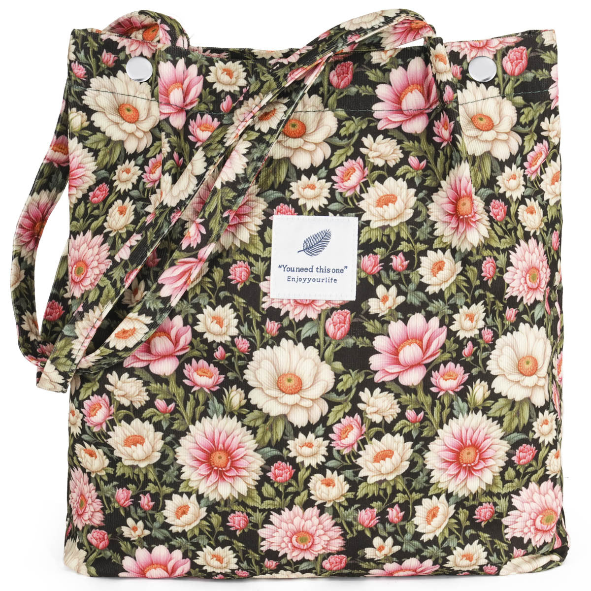 Woolen twill shoulder bag