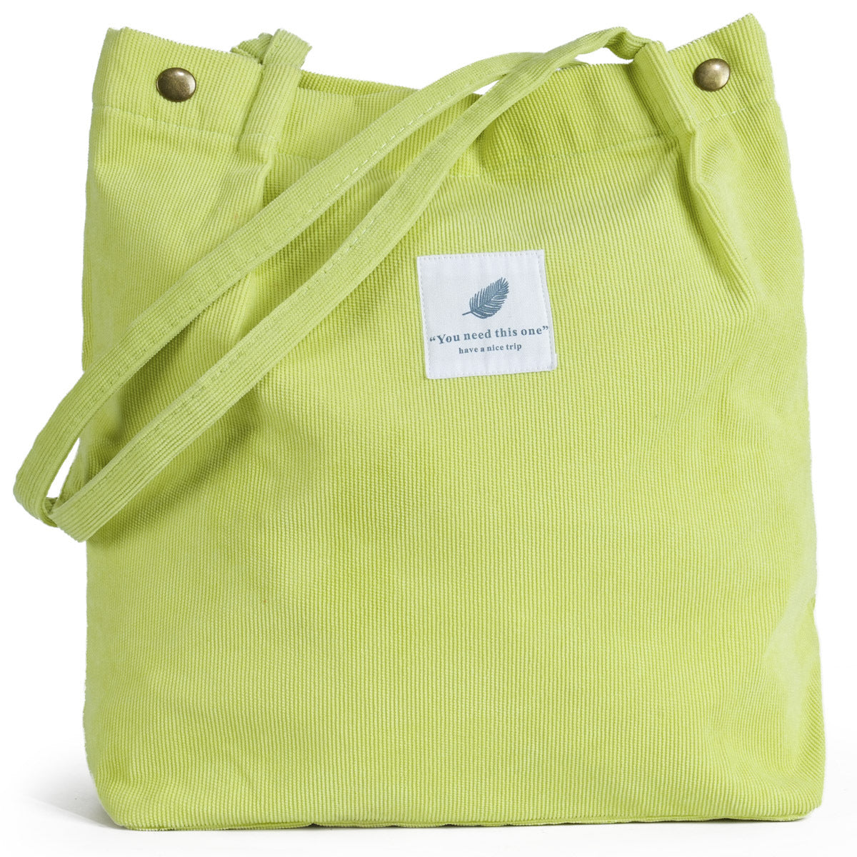 Woolen twill shoulder bag