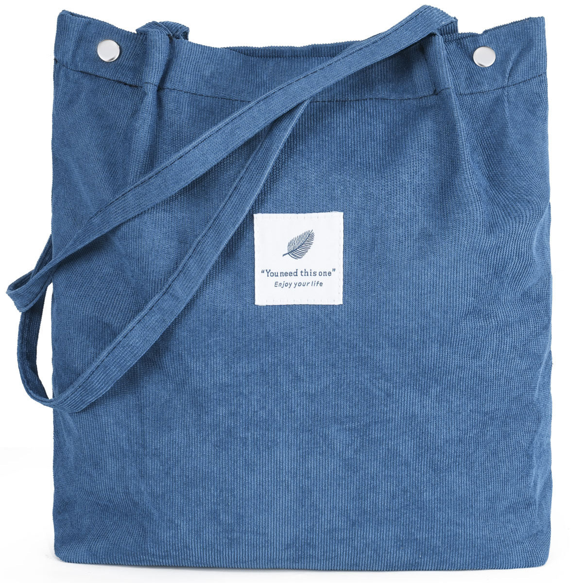 Woolen twill shoulder bag