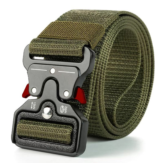 Work uniform tactical pants with military belt