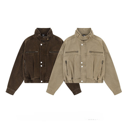 Workwear denim jacket