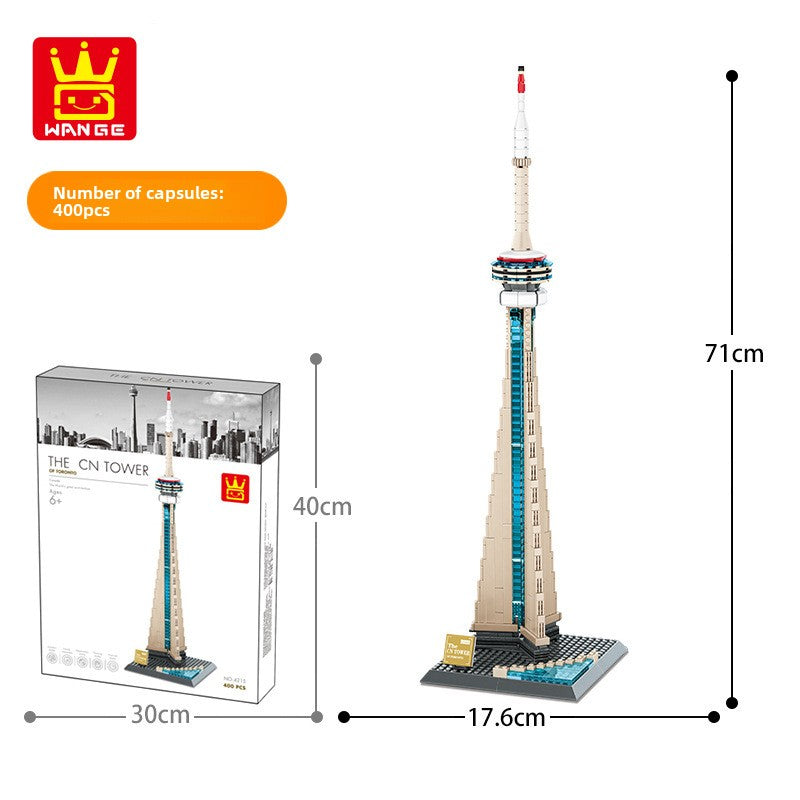 World Architecture Building Blocks Educational Toys