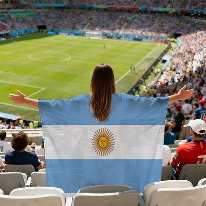 World Cup Fan Cape Flags