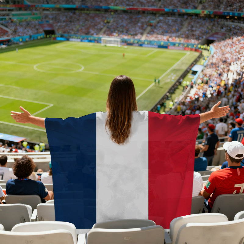 World Cup Fan Cape Flags