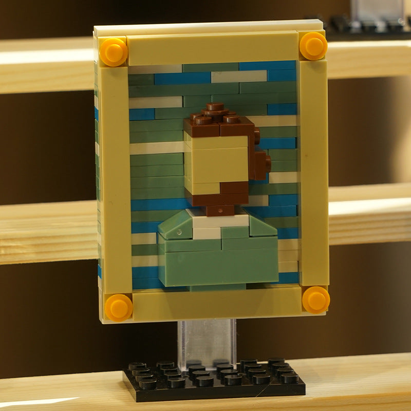 World famous paintings and ornaments
