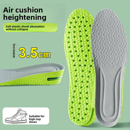 Wormwood deodorant heightening insole