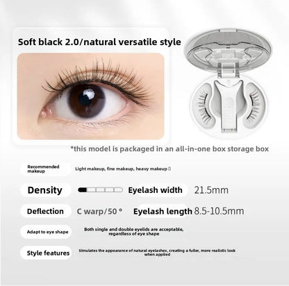 WOSADO Magnetic False Eyelashes Natural Look