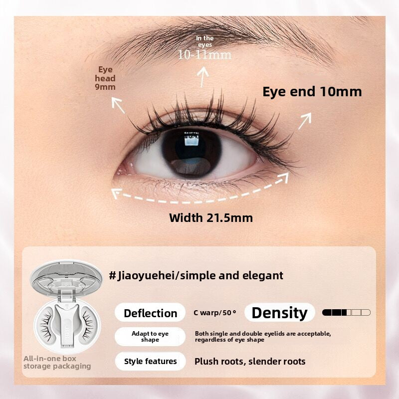 WOSADO Magnetic False Eyelashes Natural Look