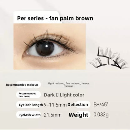 WOSADO Magnetic False Eyelashes Natural Look