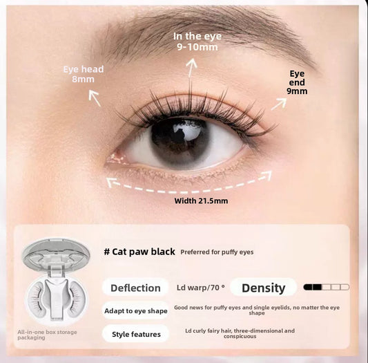 WOSADO Magnetic False Eyelashes Natural Look