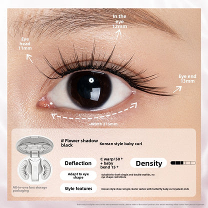 WOSADO Magnetic False Eyelashes Natural Look