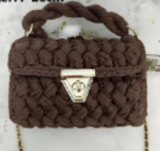 Woven Chain Crossbody Bag