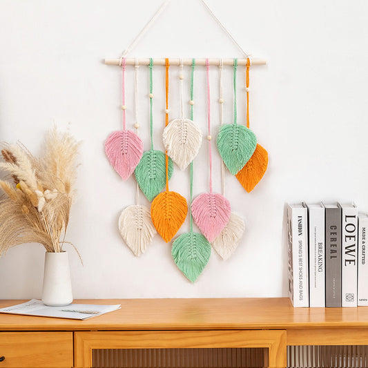 Woven Cotton Rope Tapestry