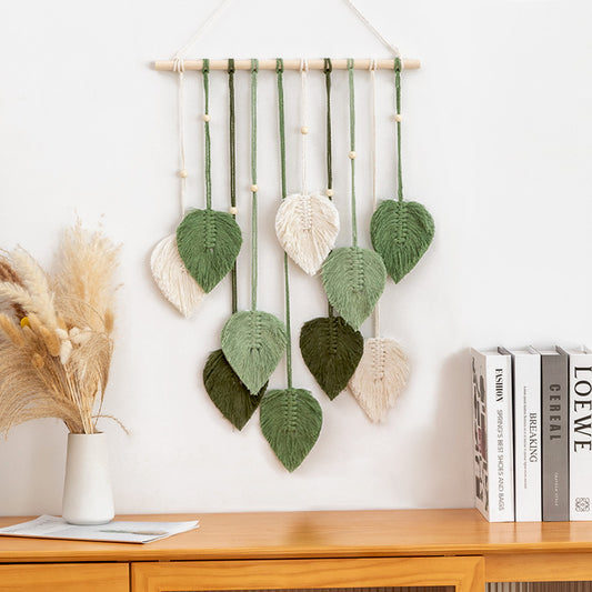 Woven Cotton Rope Tapestry