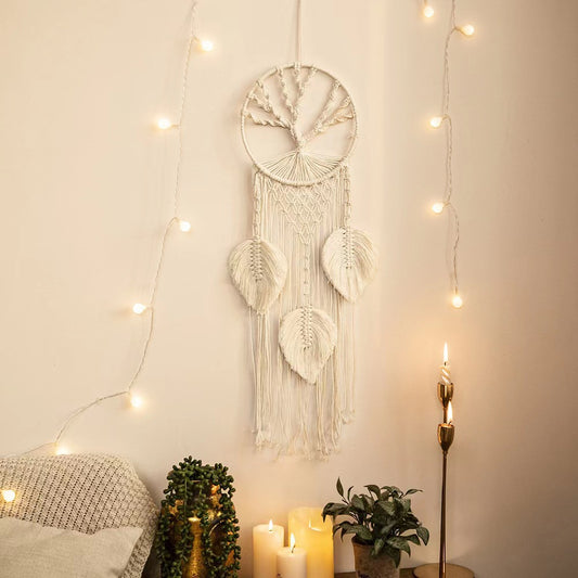Woven Cotton Rope Tapestry
