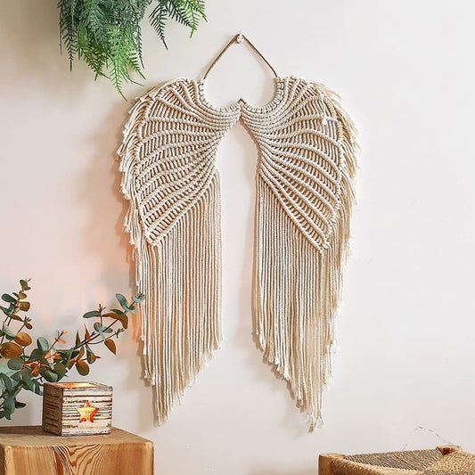 Woven Cotton Rope Tapestry