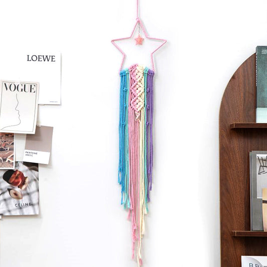Woven Cotton Rope Tapestry