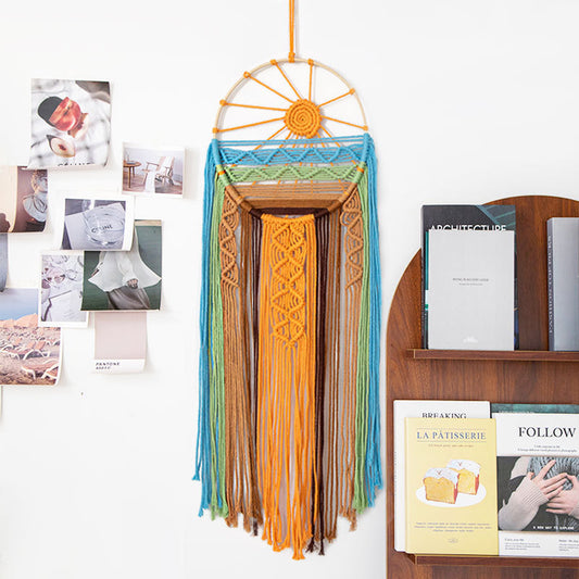 Woven Cotton Rope Tapestry