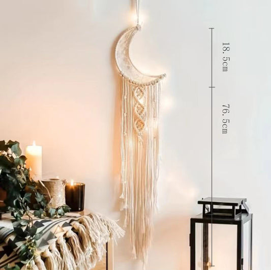 Woven Cotton Rope Tapestry