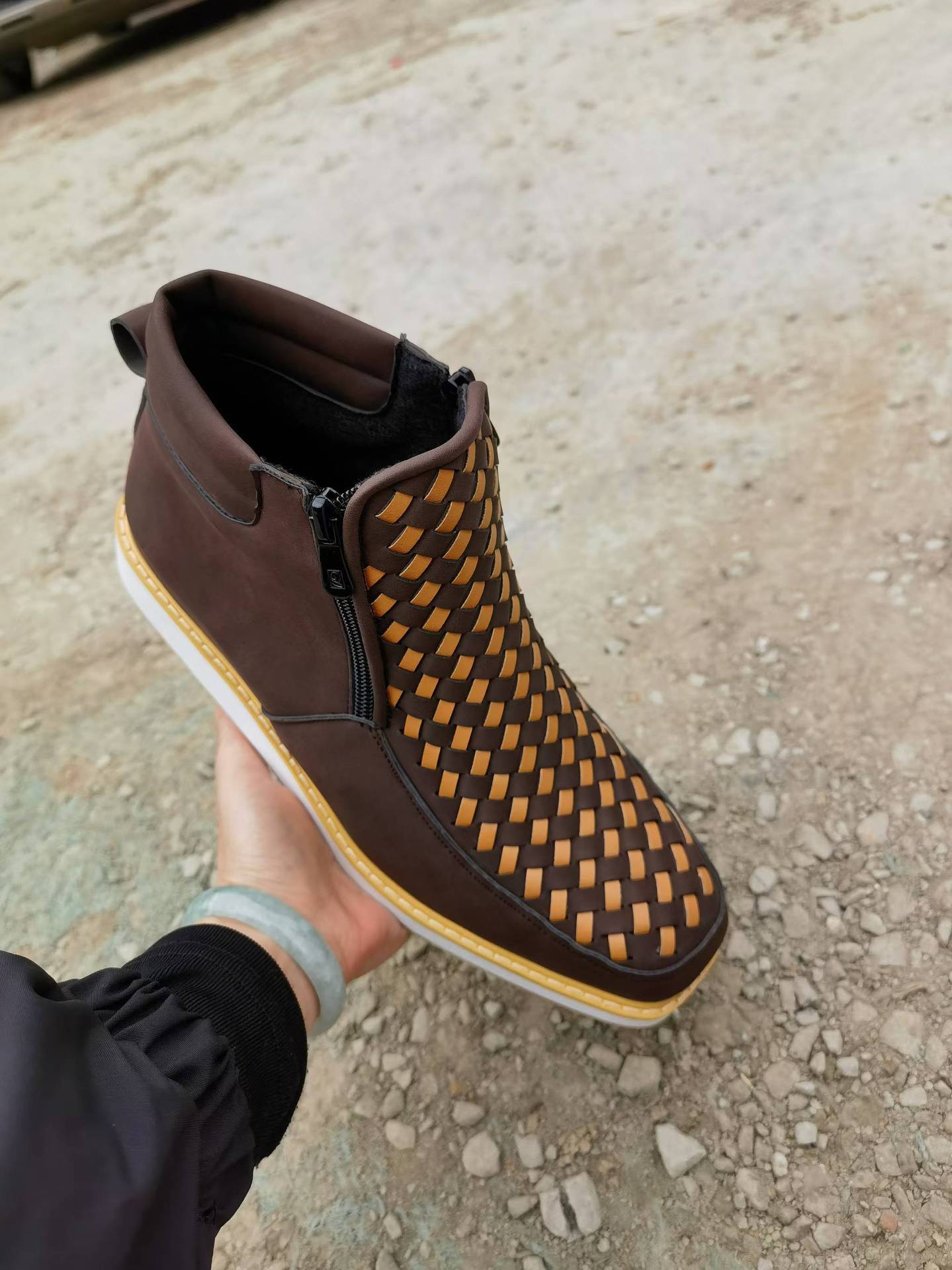 Woven Cowboy Boots