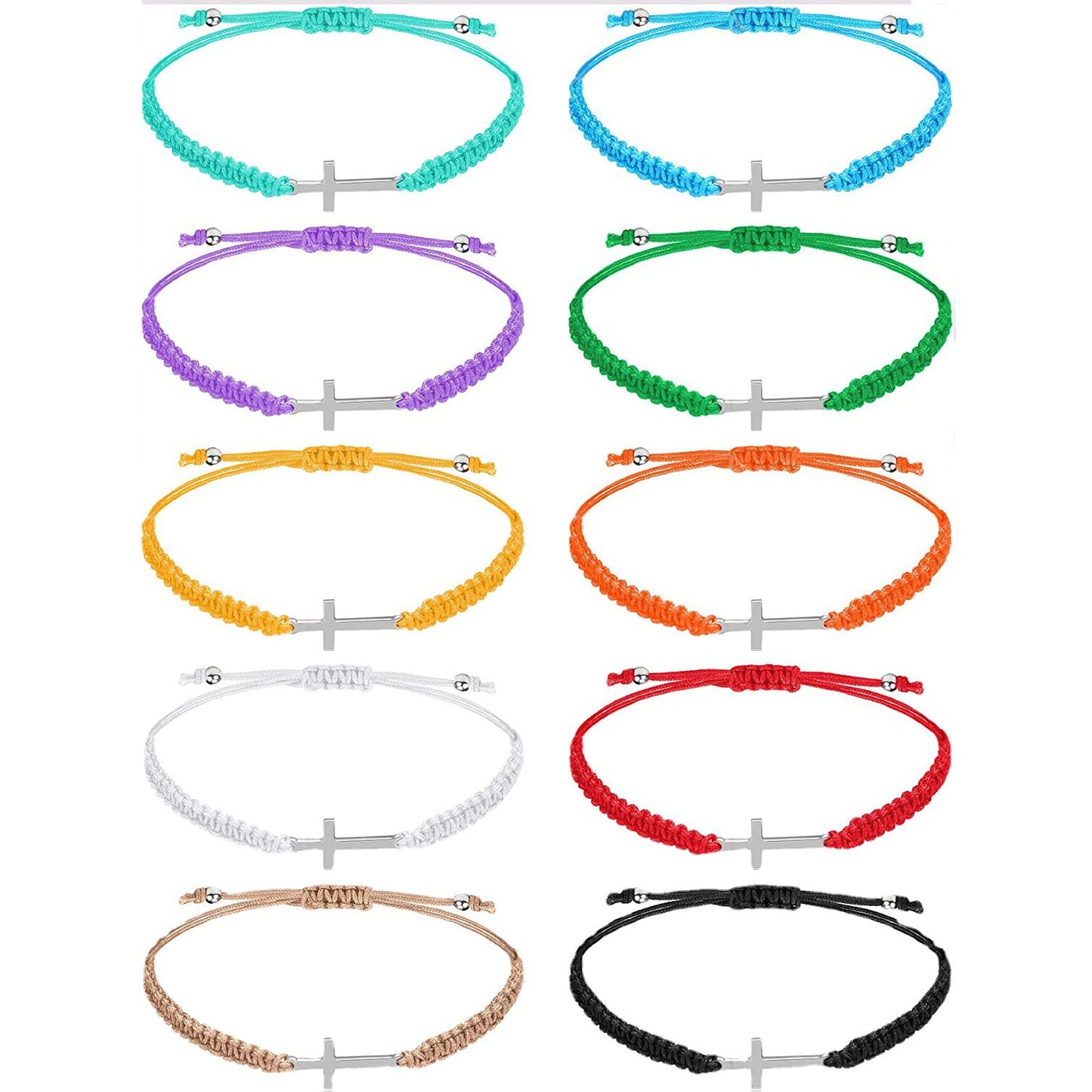 Woven Cross Bracelet