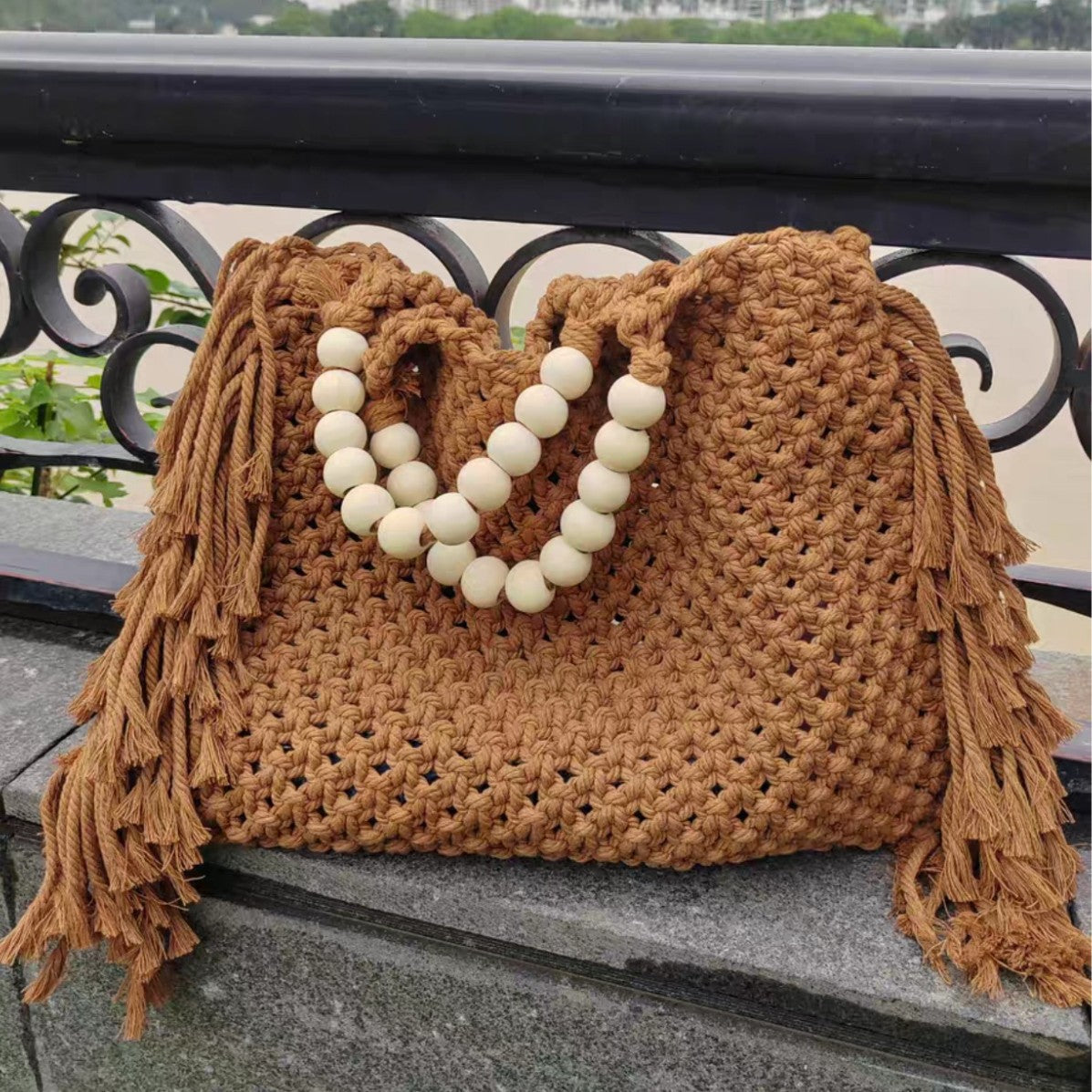 Woven Crossbody Mini Bag