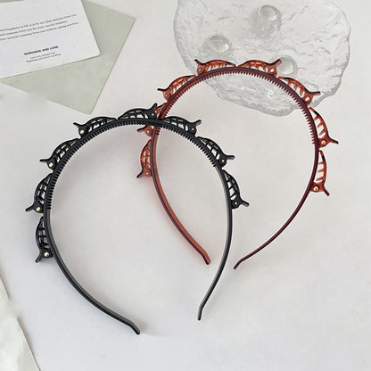Woven Hair Clip Headband