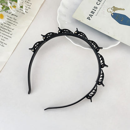 Woven Hair Clip Headband