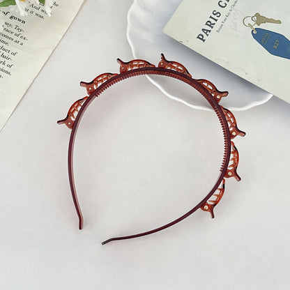 Woven Hair Clip Headband
