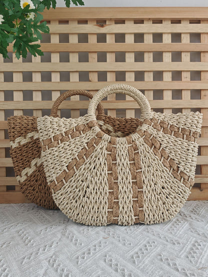 Woven handbag