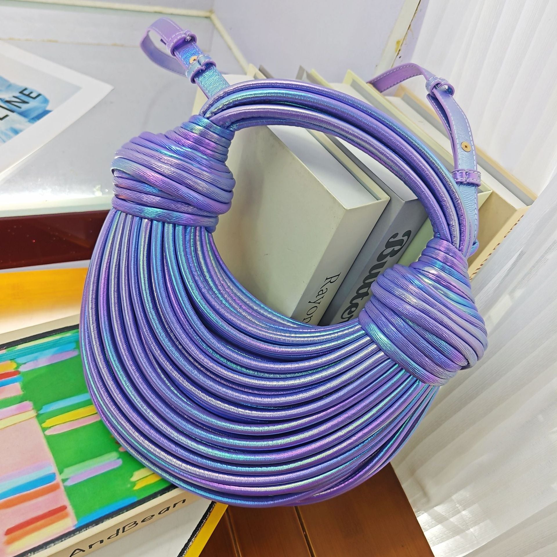 Woven handbag