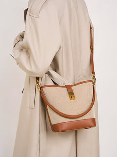 Beige with Brown