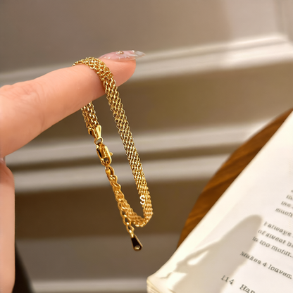 Woven Metal Bracelet