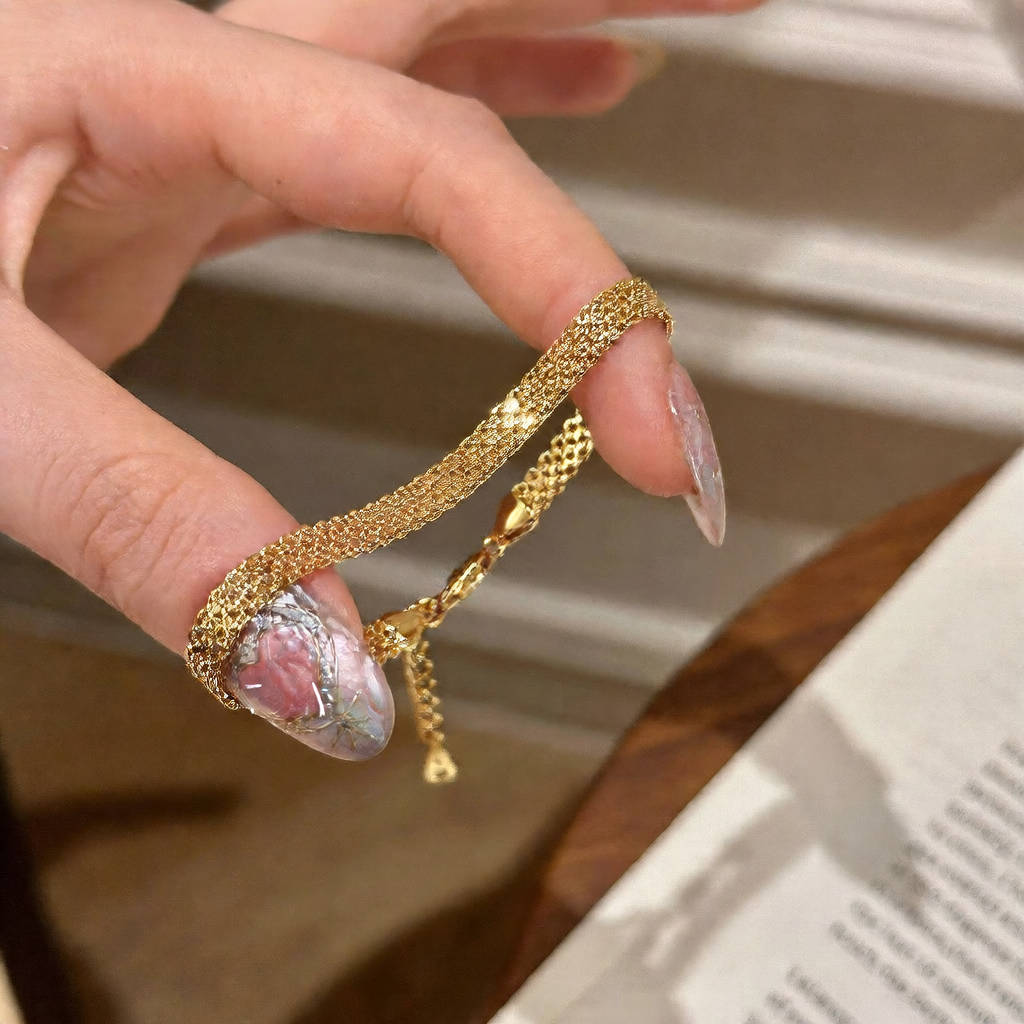 Woven Metal Bracelet