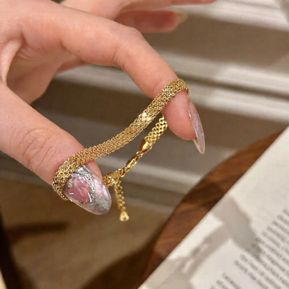 Woven Metal Bracelet
