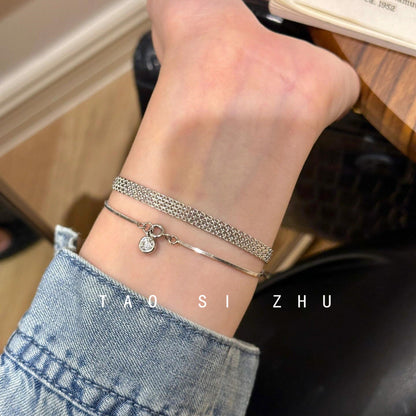 Woven Metal Bracelet