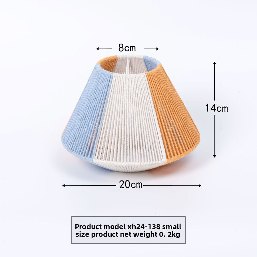 Woven Paper Rope Chandelier Lampshade