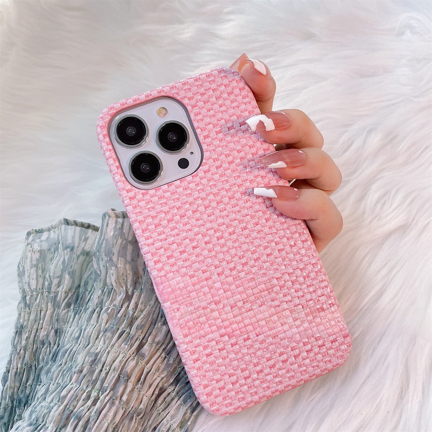 Woven Pattern iPhone Case